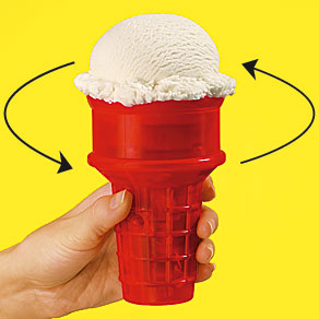 Motorized Ice Cream Cone