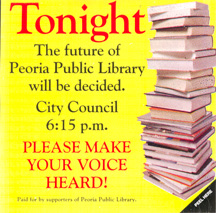 Library ad on 5-27-08 newspaper