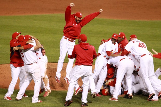 St. Louis Cardinals win 2011 World Series!